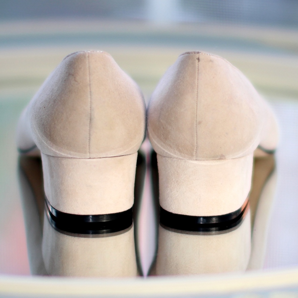 Prada Nude Camoscio Vaniglia/Vanilla Suede NEW - Picture 4 of 8